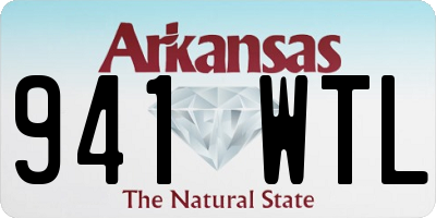 AR license plate 941WTL