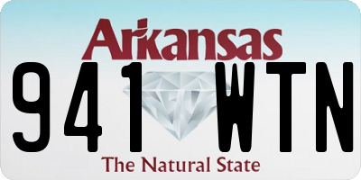 AR license plate 941WTN