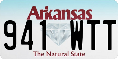 AR license plate 941WTT