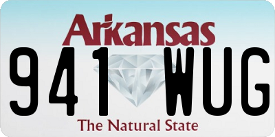 AR license plate 941WUG