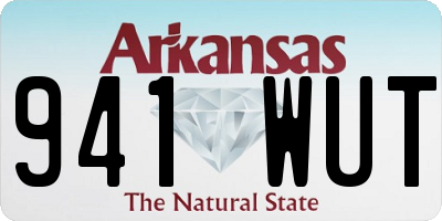 AR license plate 941WUT