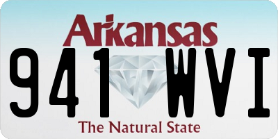 AR license plate 941WVI