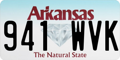 AR license plate 941WVK