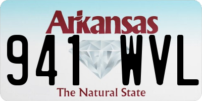 AR license plate 941WVL