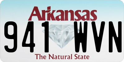 AR license plate 941WVN