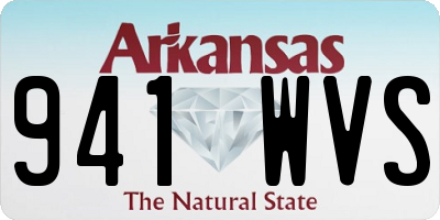 AR license plate 941WVS