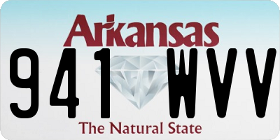 AR license plate 941WVV