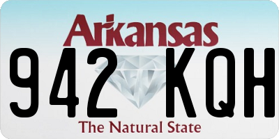 AR license plate 942KQH