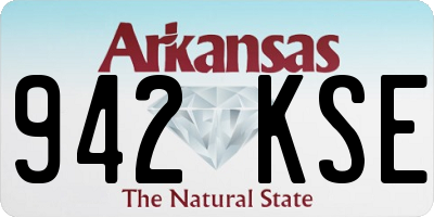 AR license plate 942KSE
