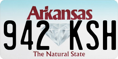 AR license plate 942KSH