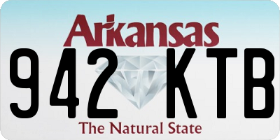 AR license plate 942KTB