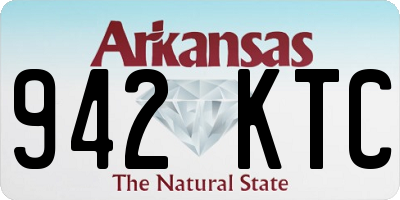 AR license plate 942KTC