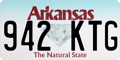 AR license plate 942KTG