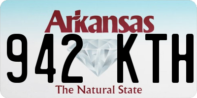 AR license plate 942KTH