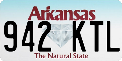 AR license plate 942KTL
