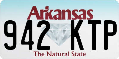 AR license plate 942KTP