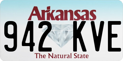 AR license plate 942KVE