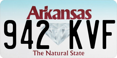 AR license plate 942KVF