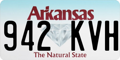 AR license plate 942KVH