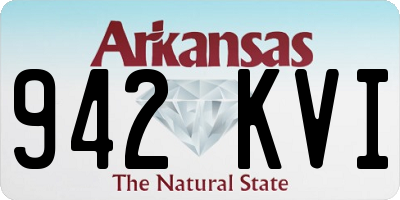 AR license plate 942KVI