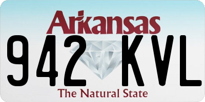 AR license plate 942KVL