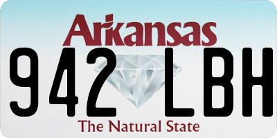 AR license plate 942LBH