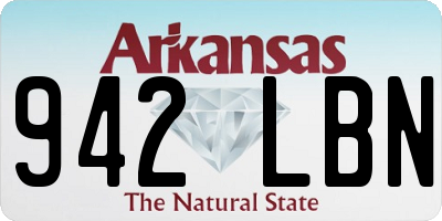 AR license plate 942LBN