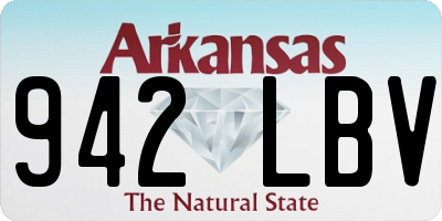AR license plate 942LBV