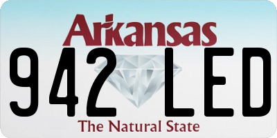 AR license plate 942LED