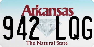 AR license plate 942LQG