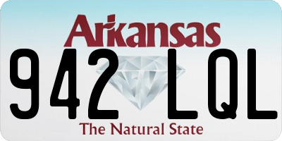 AR license plate 942LQL