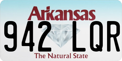 AR license plate 942LQR