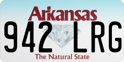 AR license plate 942LRG