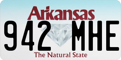 AR license plate 942MHE