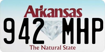 AR license plate 942MHP