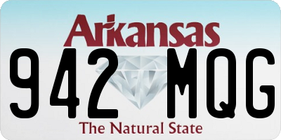 AR license plate 942MQG