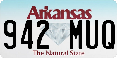 AR license plate 942MUQ