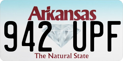 AR license plate 942UPF