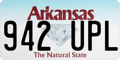 AR license plate 942UPL
