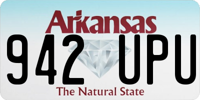 AR license plate 942UPU