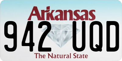 AR license plate 942UQD