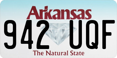 AR license plate 942UQF