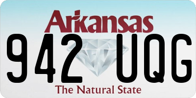 AR license plate 942UQG