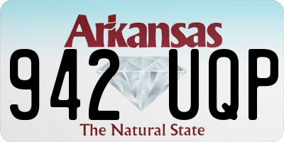 AR license plate 942UQP