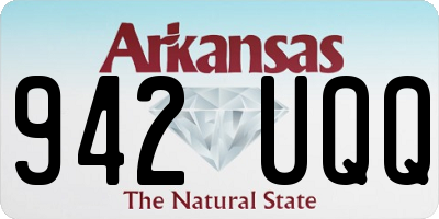 AR license plate 942UQQ