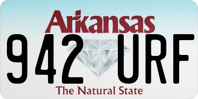 AR license plate 942URF