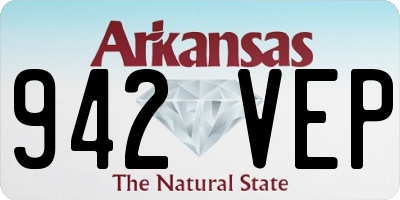 AR license plate 942VEP