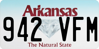 AR license plate 942VFM