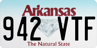 AR license plate 942VTF