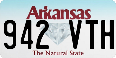 AR license plate 942VTH